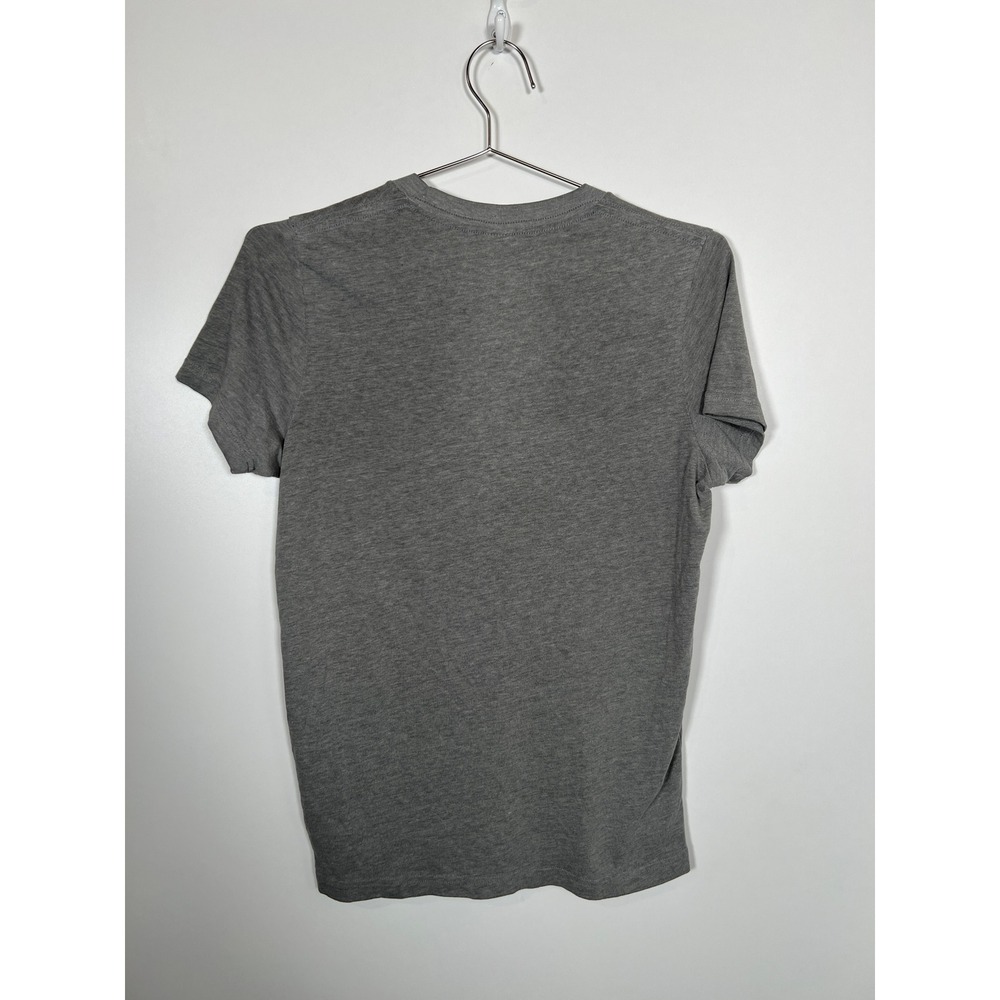 Hollister Gray Regular Fit Graphic T-Shirt Surf‎ Coastal Cotton Blend Medium - Picture 5 of 7